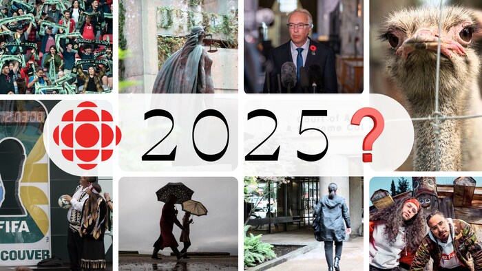 Montage de photos avec écrit au milieu 2025.
