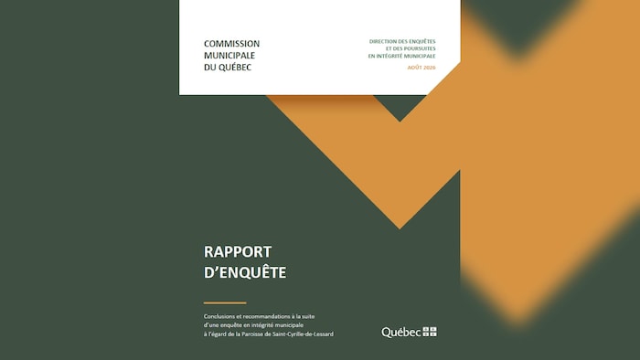 Le rapport d'enquête de la Direction des enquêtes et des poursuites en intégrité municipale.