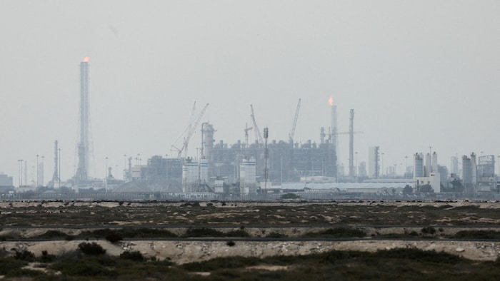 Un site de production de gaz naturel liquéfié.