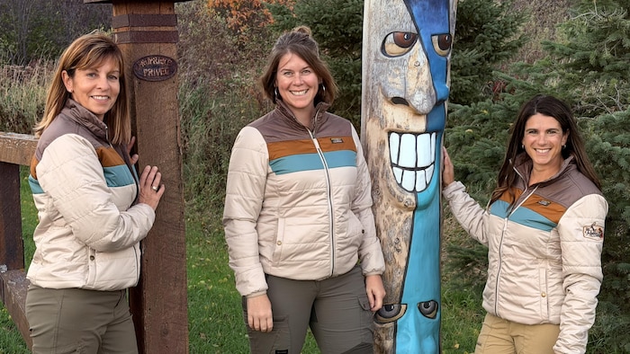 Les trois membres de l’équipe ReAnNa composée de Renée Lecours, Anne-Marie Cantin et Nadia Boissonneault-Alary.