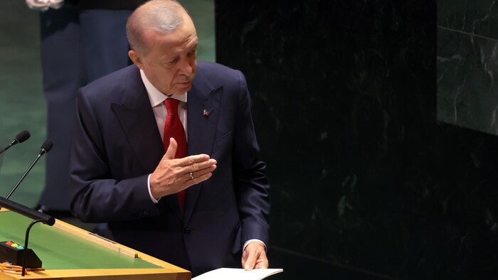 Le président turc Recep Tayyip Erdogan