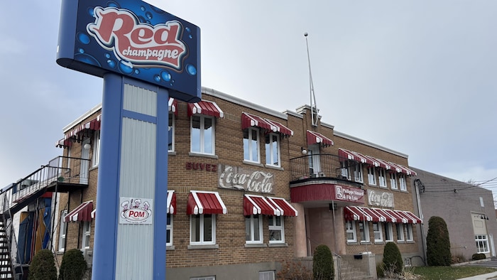 La devanture de l'entreprise Philippe Simard et Fils.