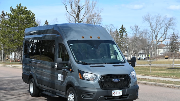La fourgonnette Ford Transit d'Ensemble Moncton.