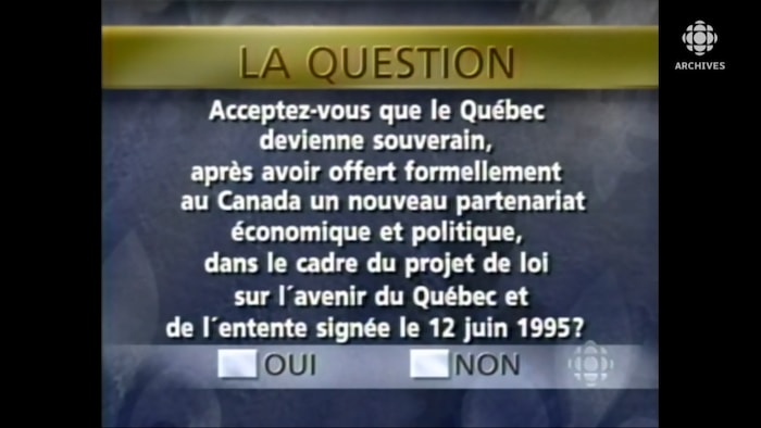 Les tournants et rebondissements du référendum sur la souveraineté du Québec  | Radio-Canada