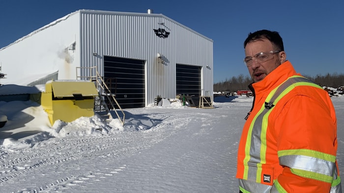 Rémi Jean, pdg de l'entreprise des Aciers JP.