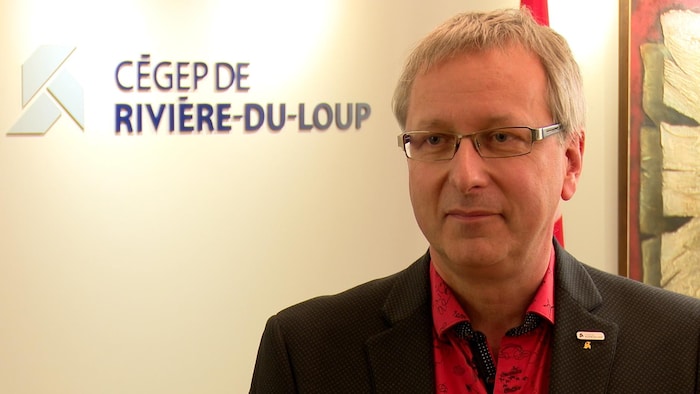 René Gingras, directeur général du Cégep de Rivière-du-Loup
