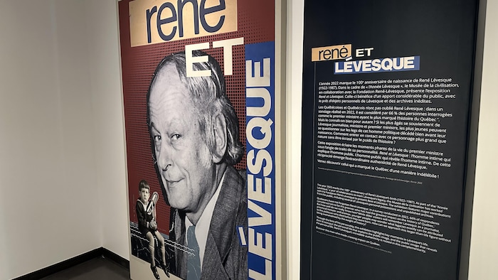L'exposition René et Lévesque au Musée de la Gaspésie.