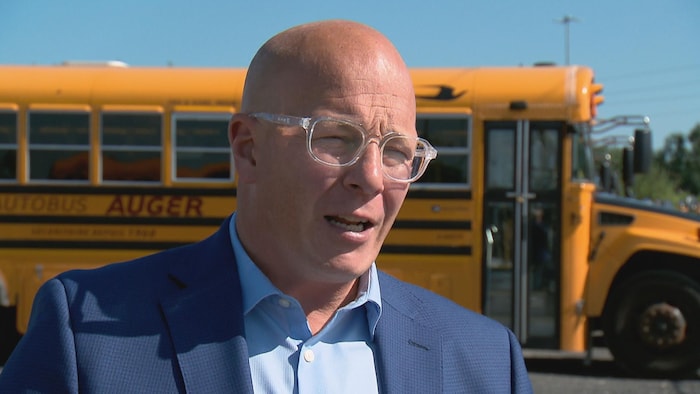 Sylvain Auger, président du groupe Autobus Auger.