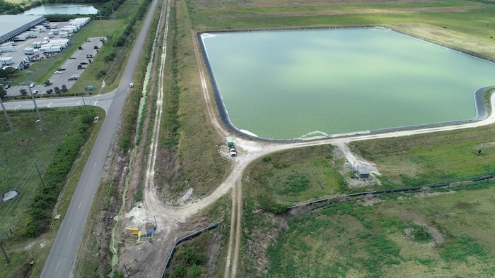 L Hypoth Se D Une Deuxi Me Fissure Dans Un R Servoir D Eaux Us Es En Floride Cart E Radio Canada