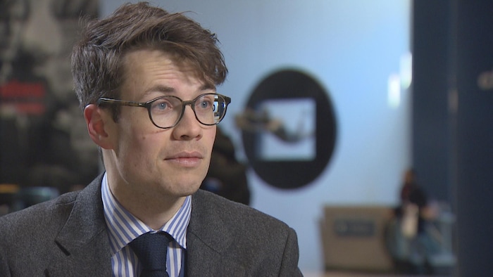 Le professeur d'économie Nicolas-Guillaume Martineau.