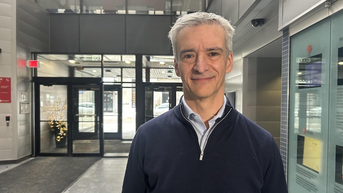 Richard Bergevin, président de la Fédération des syndicats de l'enseignement.