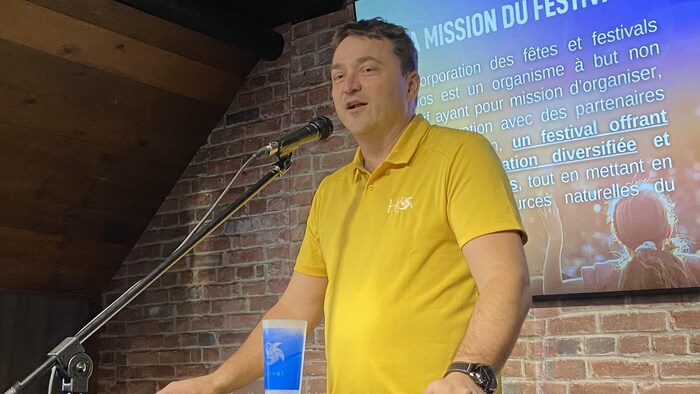 Richard Deshaies, président du H2O Le Festival.