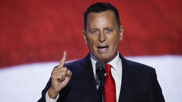 Richard Grenell, le doigt levé