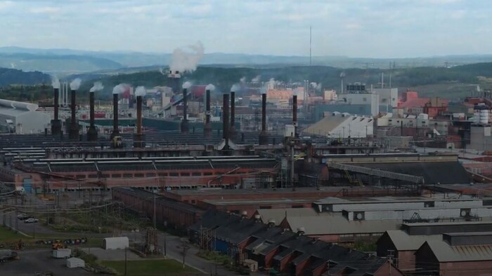Les installations de Rio Tinto à Jonquière.