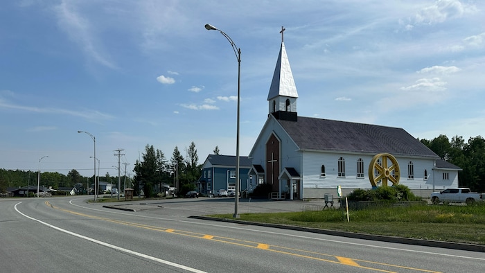 L'église de Rivière-Héva.
