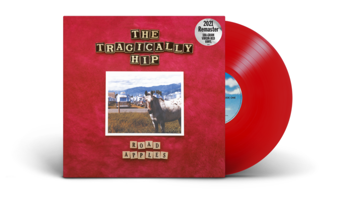 Le vinyle de la réédition de «Road Apples».