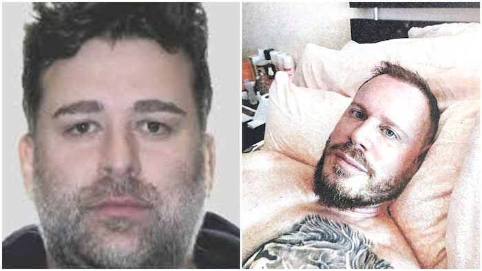 Photos de Rolan Sokolovski et de Ryan Wedding mises l'une à côté de l'autre dans un montage.