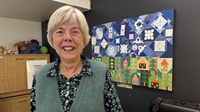 Rose-Marie Arsenault fréquente le Hameau des Cultures depuis trois ans.