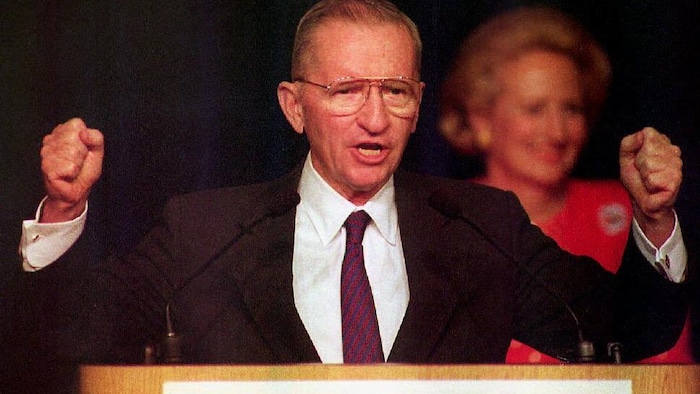 Le candidat indépendant Ross Perot.