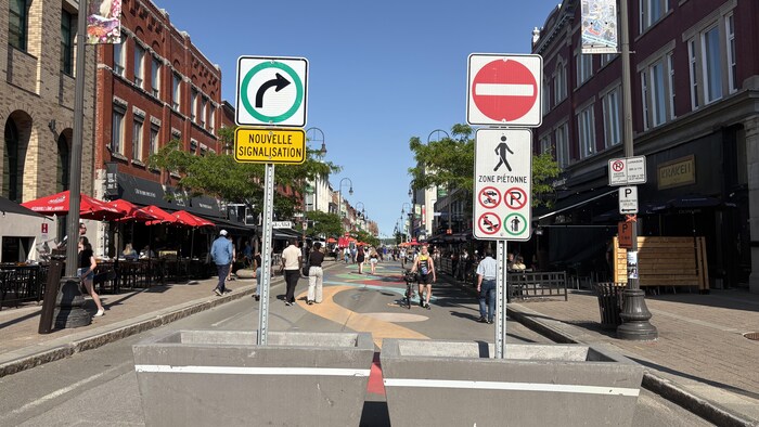 La rue des Forges à Trois-Rivières.