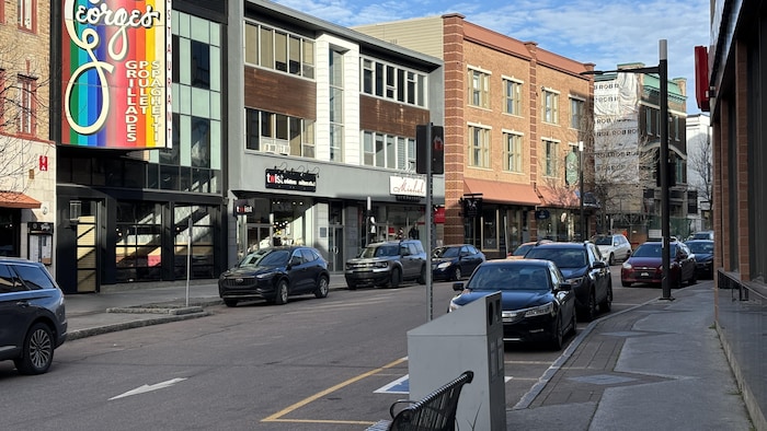 la rue racine à Chicoutimi
