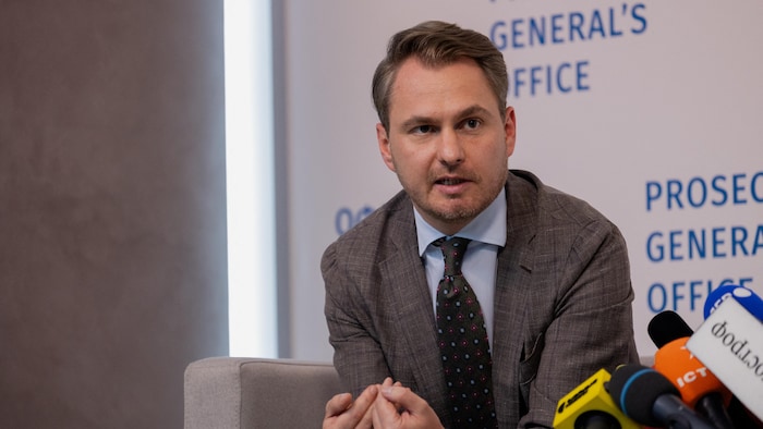 Le procureur général d'Ukraine Ruslan Kravchenko.