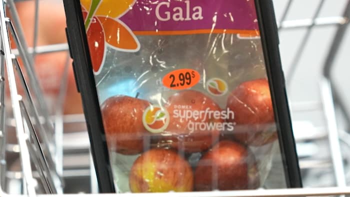 Un sac de pommes qui aurait dû être gratuit.