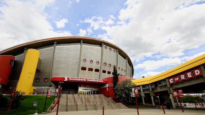 Saddledome à Calgary, Alberta.