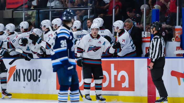 Un but des Rockets de Kelowna.