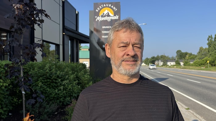 Claude Ménard, copropriétaire du restaurant Le Montagnais.