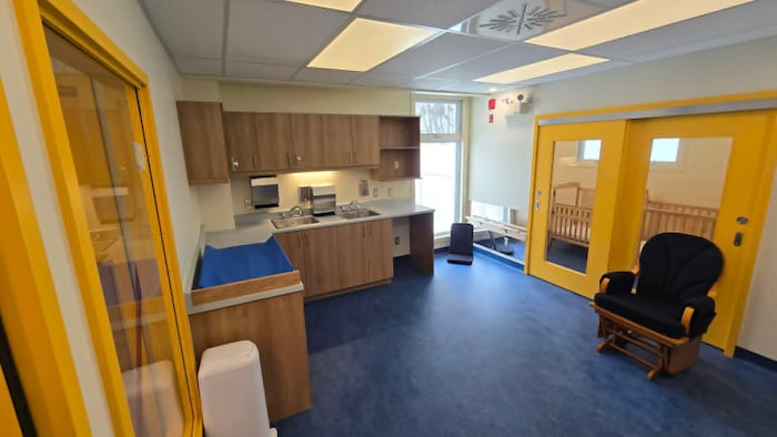 Salle à l'intérieur du CPE de l'Estran