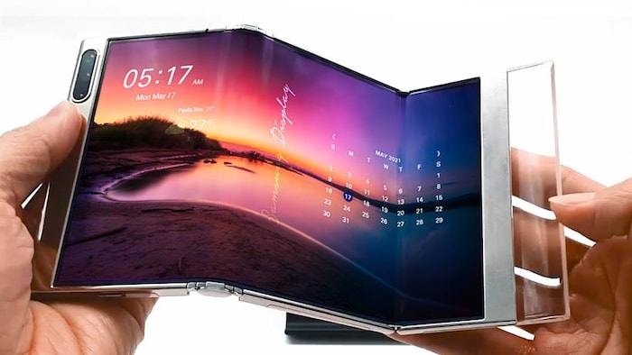 Samsung présente un nouvel écran « multi-pliable » lors d'une