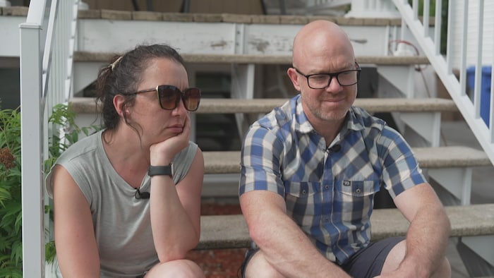 Samuel et Marie-Julie, les parents de Thomas.