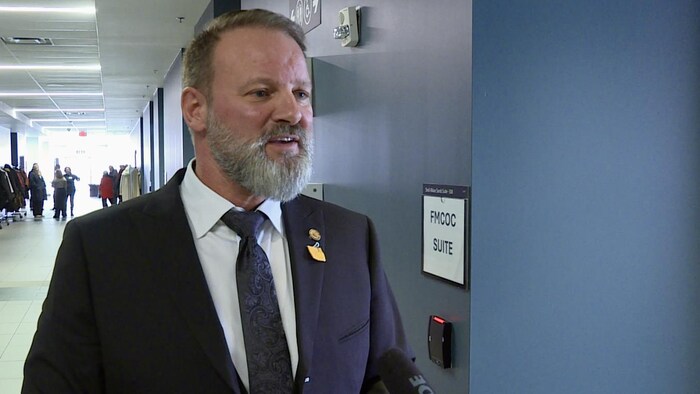 Le maire de la Municipalité régionale de Wood Buffalo, Sandy Bowman, en février 2026.
