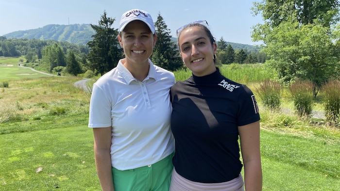 Portrait de Sasha Laoun et d'Erica Rivard.
