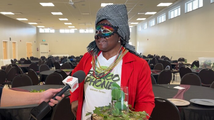 Edith Mireille Fotso, présidente de la Ligue des femmes francophones.