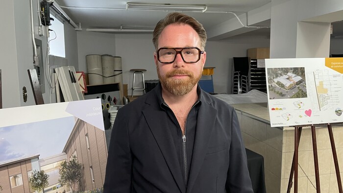 Le président de la firme d'architecture chargée du projet, Blanchette archi.design, Patrick Blanchette.