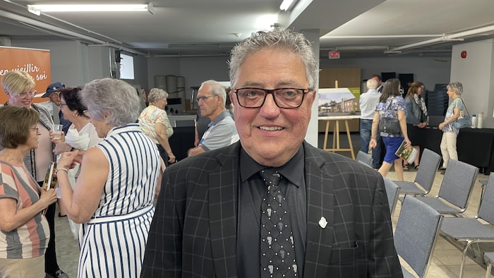 Le maire de Sayabec, Marcel Belzile
