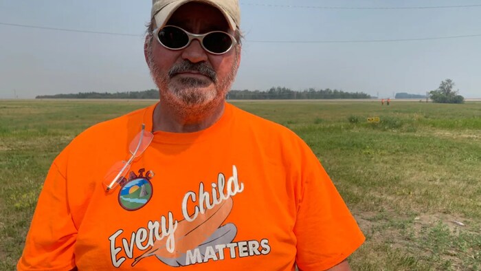 Doug Montgomery, along with his wife Donna McBain, owns the 13 acres in Delmas, Sask., where the Delmas Indian Residential School once stood.