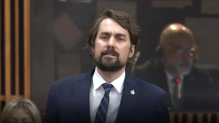 Mr. Lemire standing in the House of Commons.
