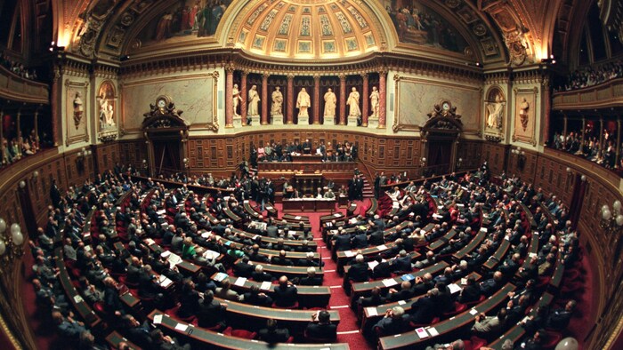 Vue générale du Sénat français
