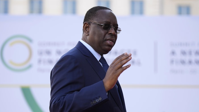 Le président du Sénégal Macky Sall avait annoncé le 3 juillet qu'il ne se représenterait pas à la présidentielle en 2024.