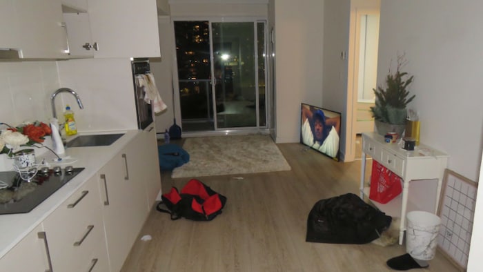 Une photo du logement de Rashawn Chambers.