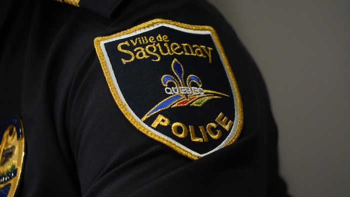 Le logo du Service de police de la Ville de Saguenay.