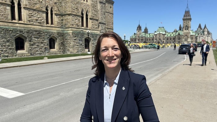 Marianne Dandurand, députée de Compton-Stanstead, à Ottawa.