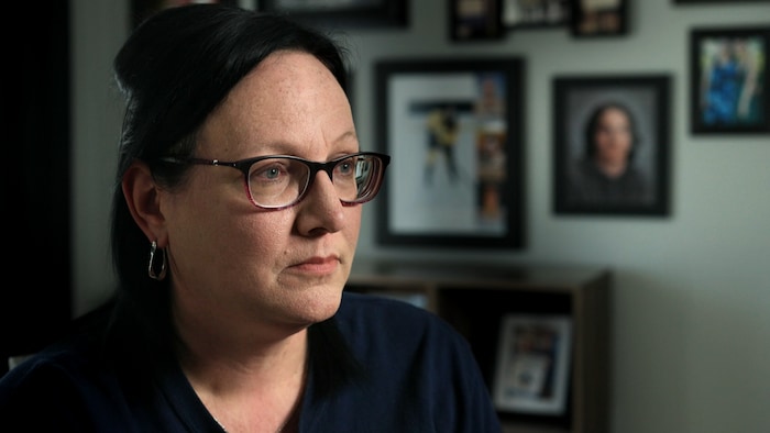 Stéphanie Thériault en entrevue.