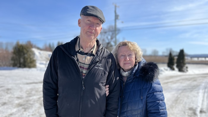 Yvon Rivard et Lisette Guillette. 