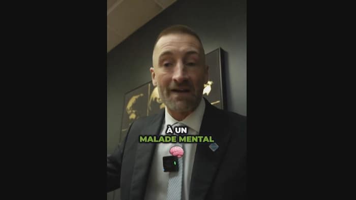 Capture d'écran d'un vidéo publié par le courtier immobilier Simon Laberge
