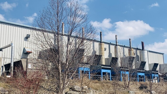 Une usine de traitement des émissions de méthane pour les transformer en électricité.