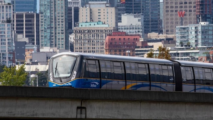 The Vancouver Skytrain.